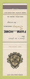 Matchbook Cover - Farm and Home Savings Nevada MO