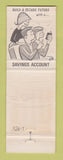 Matchbook Cover - Macon Atlanta State Bank Macon MO