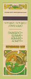 Matchbook Cover - Gingerbread Man Restaurant Carlisle Hershey York Altoona PA