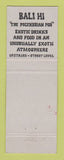 Matchbook Cover - Maidenhead Inn Montreal QC girlie