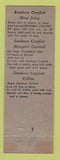 Matchbook Cover - Southern Comford Whiskey Hotel Hidalgo Lordsburg NM