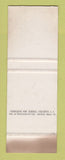 Matchbook Cover - Muebles San Jose Spain SAMPLE WEAR