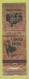 Matchbook Cover - Strater Hotel Durango Colorado girlie