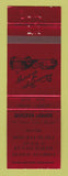 Matchbook Cover - Quicker Liquor Venice FL Deusen Royce Lounge