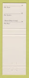 Matchbook Cover - Quicker Liquor Venice FL Deusen Royce Lounge