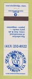 Matchbook Cover - Queensborough Spirits Liquor West Stockbridge MA