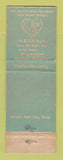 Matchbook Cover - Elgin Watches Al Ebert Jewelry Wausau WI