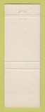 Matchbook Cover - RG King Jewelry Marshall MI Bulova Hamilton Watches RED WEAR