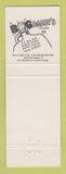 Matchbook Cover - Big Daddy's Liquors Grand Cayman British West Indies
