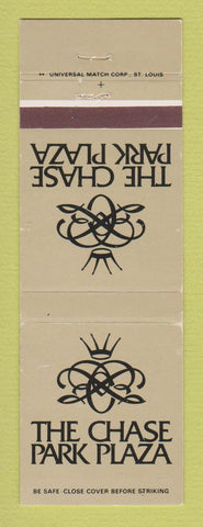 Matchbook Cover - The Chase Park Plaza Hotel St Louis MO WEAR