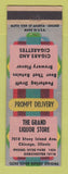 Matchbook Cover - Grand Liquor Store Chicago IL