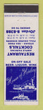 Matchbook Cover - House of Henley Restaurant liquor store District Heights MD