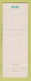 Matchbook Cover - Douglas Furniture Corp Chrome Chicago IL Los Angeles CA WEAR