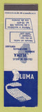 Matchbook Cover - Pluma Patresses Rio de Janeiro Brazil