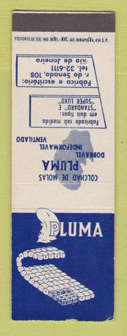 Matchbook Cover - Pluma Patresses Rio de Janeiro Brazil