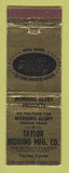 Matchbook Cover - Taylor Bedding Taylor TX Morning Glory 50th Anniversary