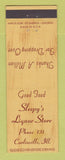 Matchbook Cover - Sleepy's Liquor Store Carlinville IL