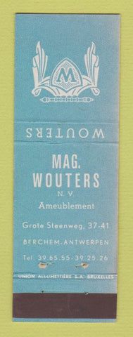 Matchbook Cover - Wouters Ameublement Furniture Berchem Antwerp Belgium