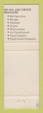 Matchbook Cover - Walden's Furniture Greenwood IN