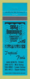 Matchbook Cover - Tropical Pools San Benito TX Swimming