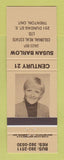Matchbook Cover - Susan Barlow Colonial Real Estate Trenton ON