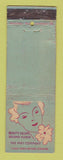 Matchbook Cover - May Department Store Beauty Salon girlie WORN
