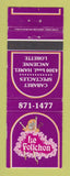 Matchbook Cover - Le Folichon Cabaret Lorette QC girlie WEAR