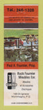 Matchbook Cover - Rock Fournier Meubles Montmagny QC WEAR