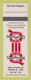 Matchbook Cover - Big Red Q Printing Redford MI