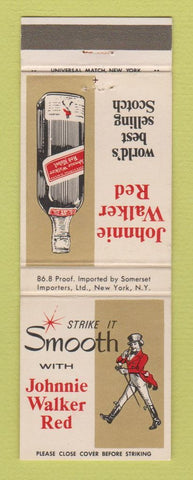 Matchbook Cover - Johnnie Walker Red Scotch Whiskey