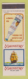 Matchbook Cover - Mainstay Liquor South Africa  WEAR