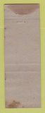 Matchbook Cover - National's Eagle Whiskey liquor WEAR