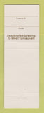 Matchbook Cover - Fett's Place Restaurant Tabernacle NJ liquor