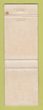 Matchbook Cover - Mellow Wood Brandy Liquor South Africa WORN
