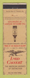 Matchbook Cover - Lord Calvert Whiskey WEAR