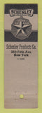Matchbook Cover - Schenley Liquor