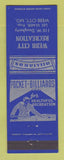 Matchbook Cover - Webb City Recreation billiards Webb City MO