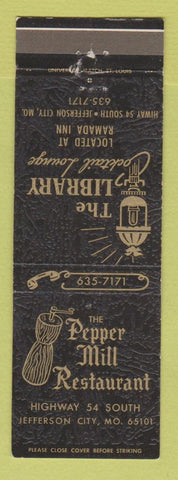 Matchbook Cover - Pepper Mill Restaurant Jefferson City MO