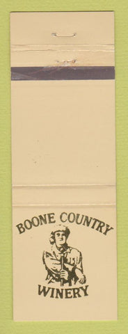Matchbook Cover - Boone County Winery