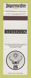 Matchbook Cover - Jagermeister Liquor Noosphere