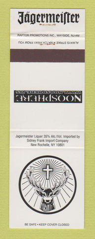 Matchbook Cover - Jagermeister Liquor Noosphere