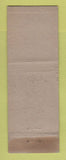 Matchbook Cover - Seagram's Whiskey Liquor WORN