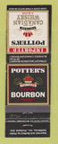 Matchbook Cover - Potter's Canadian Whiskey Portland OR