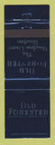 Matchbook Cover - Old Forester Bourbon WEAR
