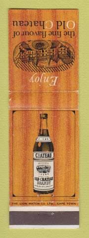 Matchbook Cover - Old Chateau Brandy South Africa