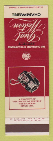 Matchbook Cover - Great Western Champagne Australia SAMPLE