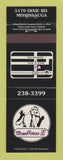 Matchbook Cover - Chez Paree II Strip Club girlie Mississauga ON