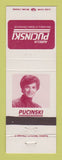 Matchbook Cover - Aurelia Pucinski Secretary of State IL Illinois