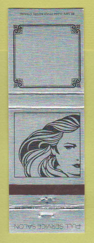 Matchbook Cover - Full Service Salon girlie hair