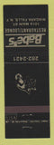Matchbook Cover - Babe's Restaurant Lounge Niagara Falls NY girlie